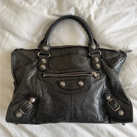 Balenciaga City Work Giant Moto Bag - Picture 10 of 10